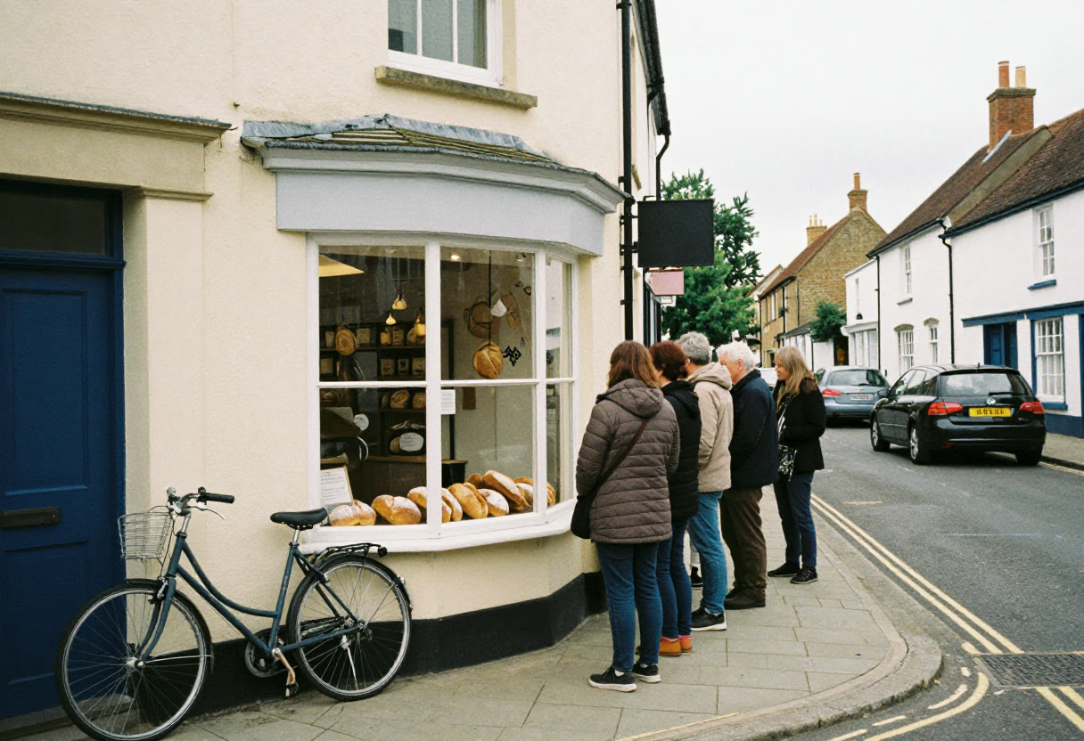 The bakery on the high street